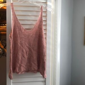 American eagle pink tank.